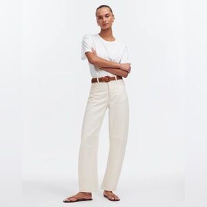 Madewell Darted Barrel-Leg Jean Sz24 Vintage Canvas